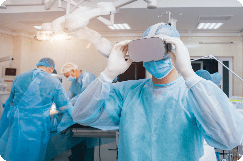 Healthcare Digital Transformation AR – Augmented Reality and VR – Virtual Reality