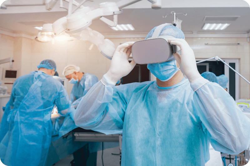 Healthcare Digital Transformation AR – Augmented Reality and VR – Virtual Reality